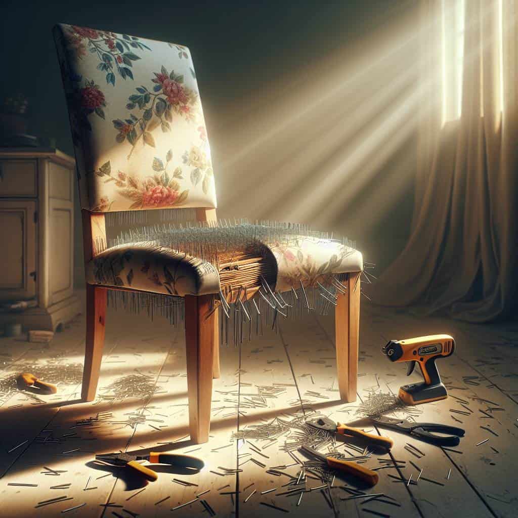 My Epic Battle with the Relentless Dining Chair Fabric
