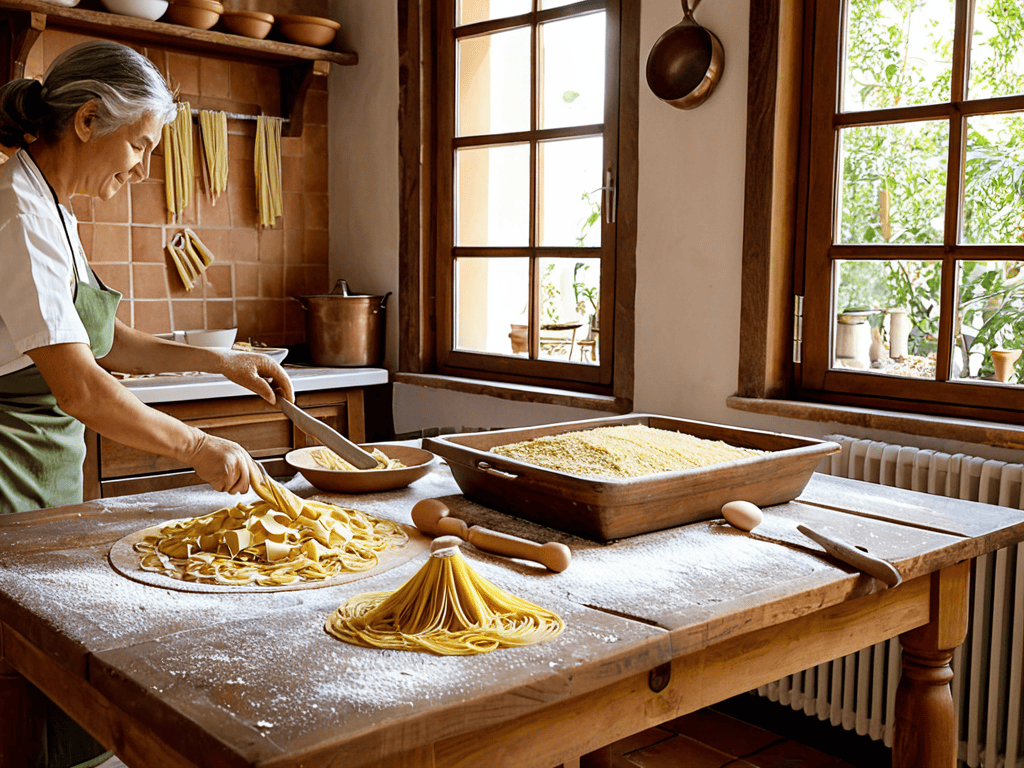 Bringing it all Together Homemade Pasta