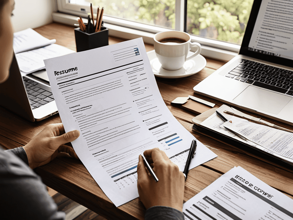 Sewing Up Success with resumes