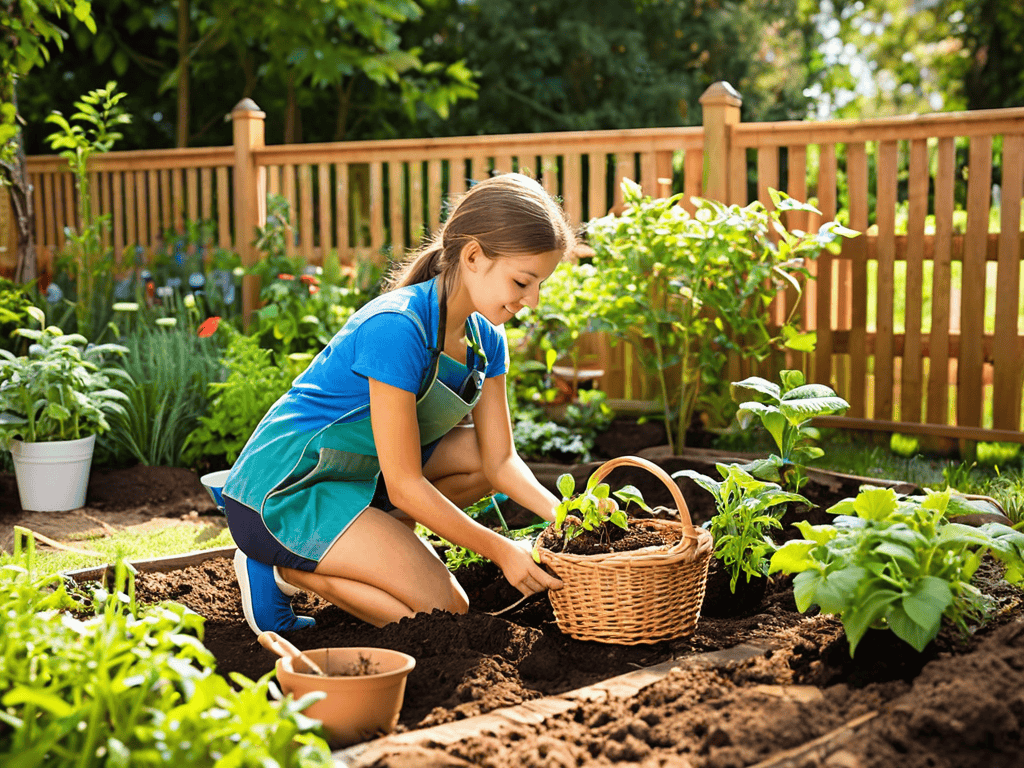 Beginner gardeners getting down to earth