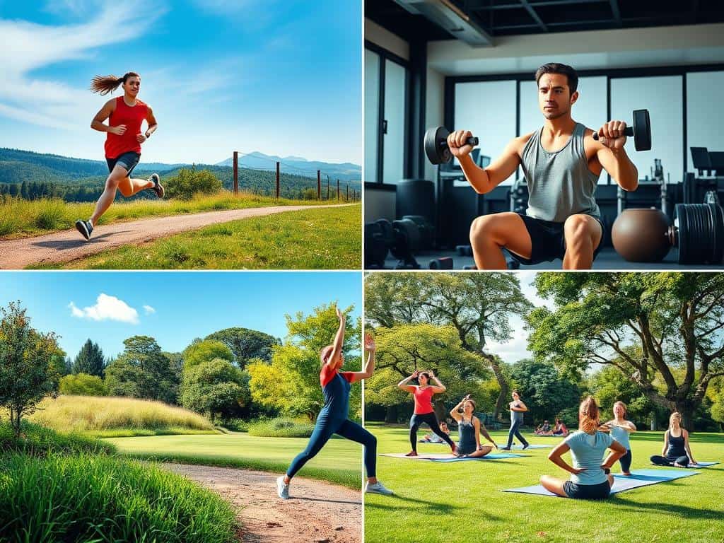 Types of fitness challenges for cardiovascular, strength, flexibility, and wellness Types of fitness challenges for cardiovascular, strength, flexibility, and wellness