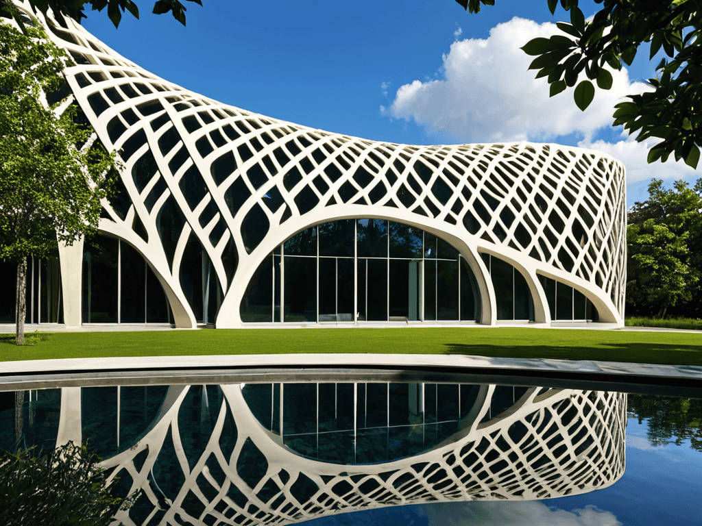 Biomimicry in architecture design concept