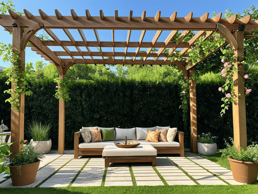 Pergola building tips for oasis shaping