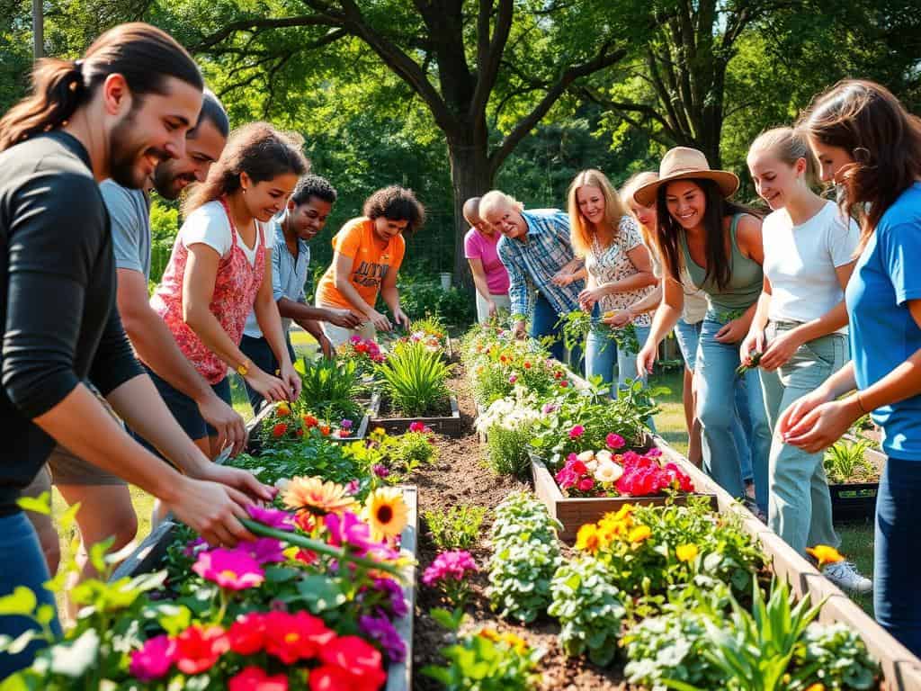 community building through volunteering community building through volunteering