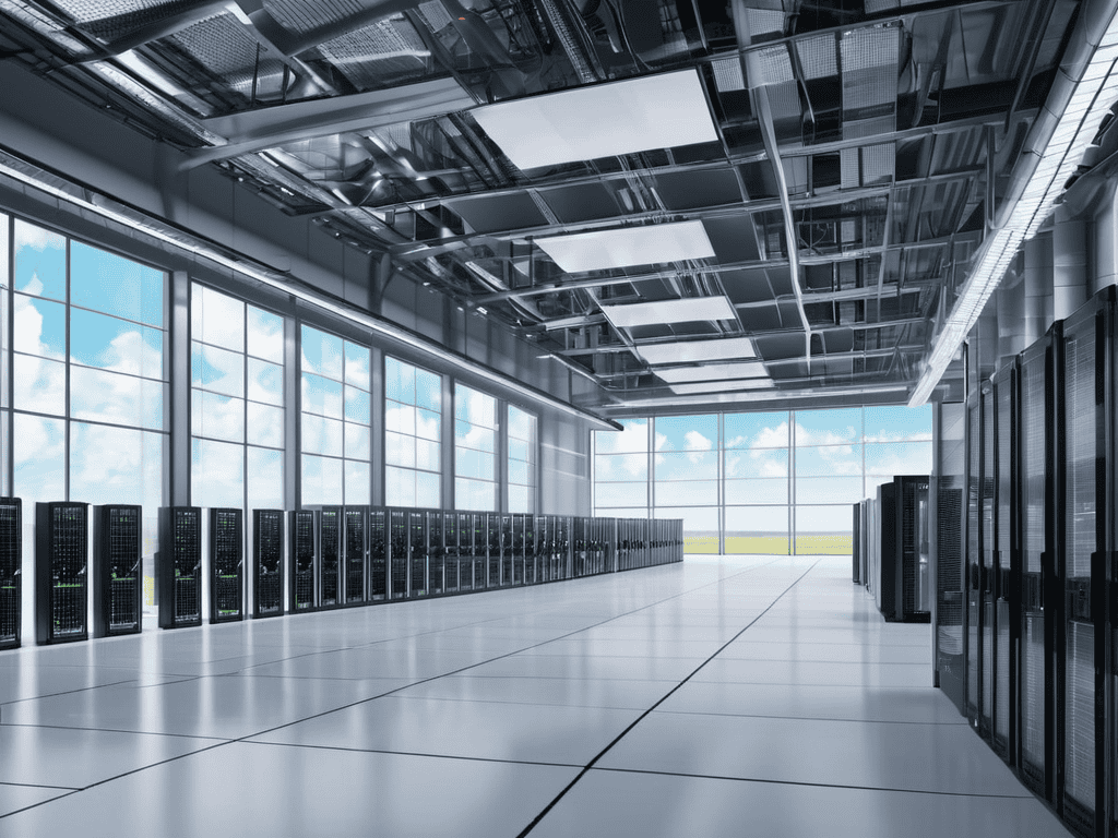Sustainable Web Hosting data center