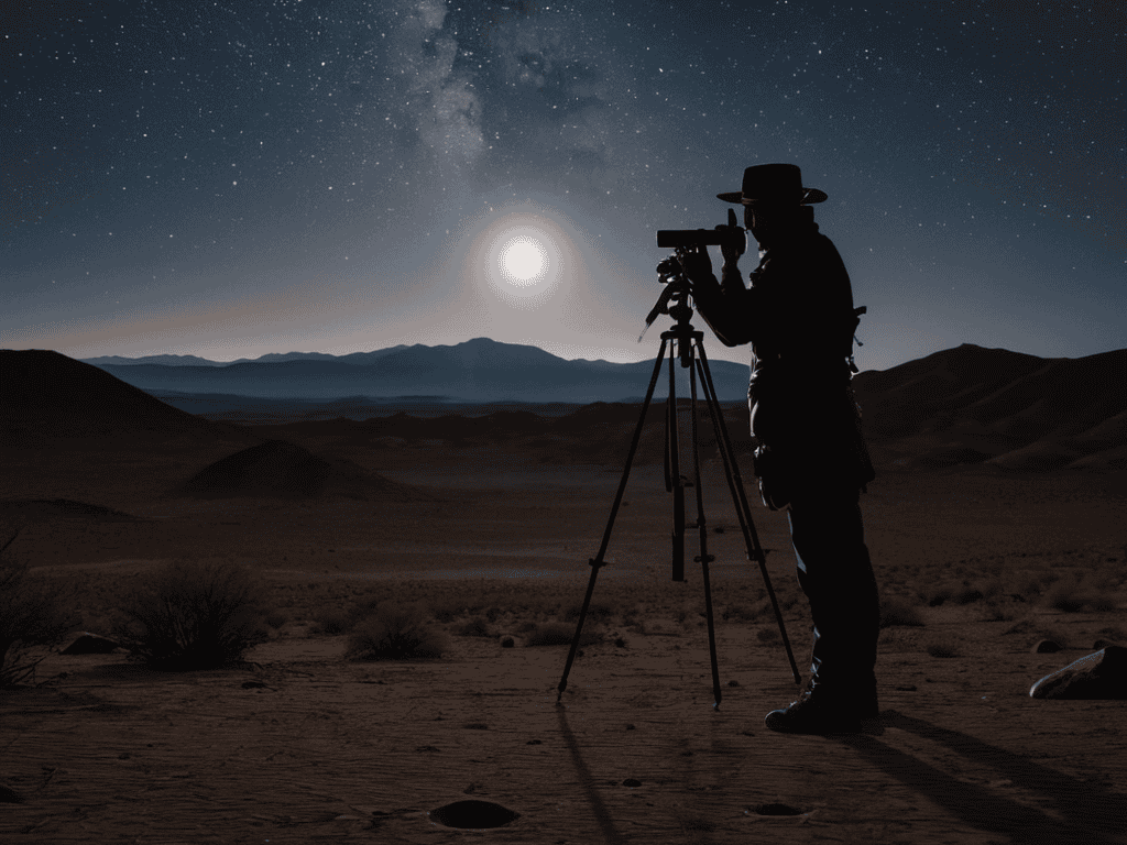 Navigating the Cosmic Frontier at night