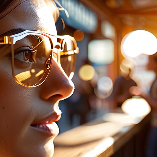 The rise of wearable augmented reality glasses.